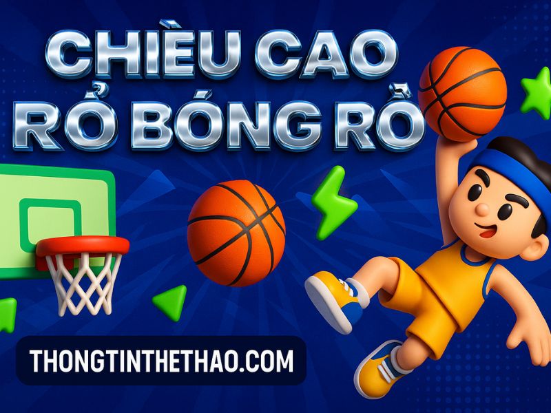 Chiều Cao Rổ Bóng Rổ Theo Chuẩn Thi Đấu Và Cách Lựa Chọn Phù Hợp Cho Mọi Đối Tượng