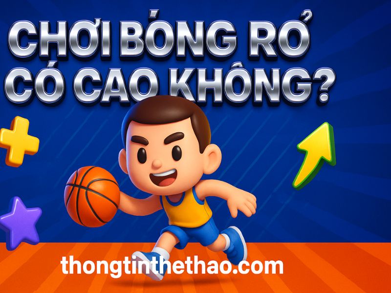 chơi bóng rổ có cao không